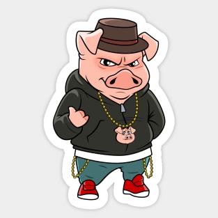 Hog Wild Sticker